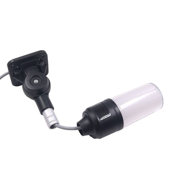 Q3T ABS+PC Single Layer Stack Light 2835 SMD LED 70000H Lifespan 60-70 Flashes/Min 3/4 Holes Foldable Mount Machine Alarm Indicator Light