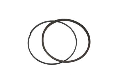 O carbono alto da estabilidade do OEM encheu a fricção de Ring With Low Coefficient Of do defletor de PTFE