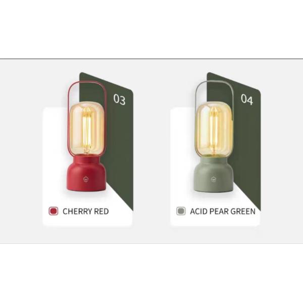 PC ABS Material Table Lamp Modern Design for Night Light Festival and Artistic Gifts