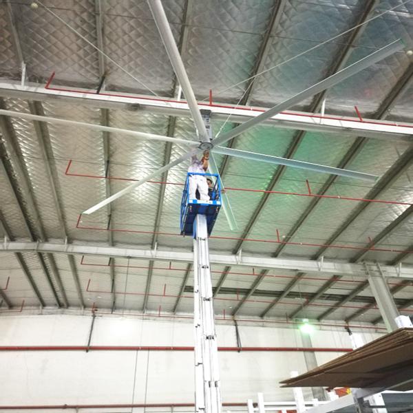 Big Ass Industrial Style Ceiling Fans Energy Saving 14ft / 16ft / 20ft / 24ft