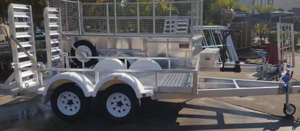 Mini Type Aluminum Extrusion Profiles  Eco Friendly Aluminum Material Trailer