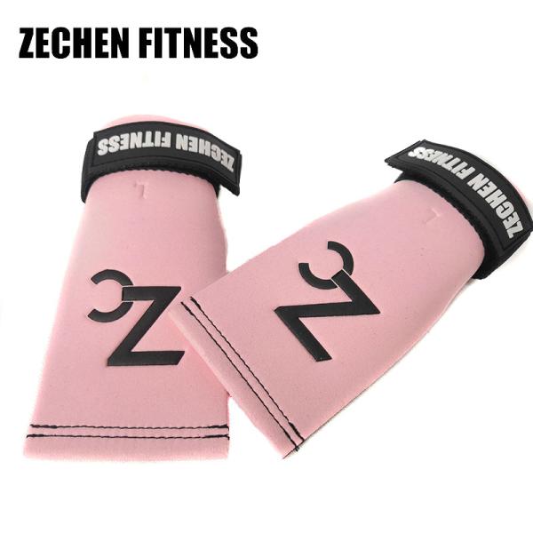 Pull Ups Fingerless Crossfit Grips Leather Workouts Gymnastics Wodies Wrist Wraps