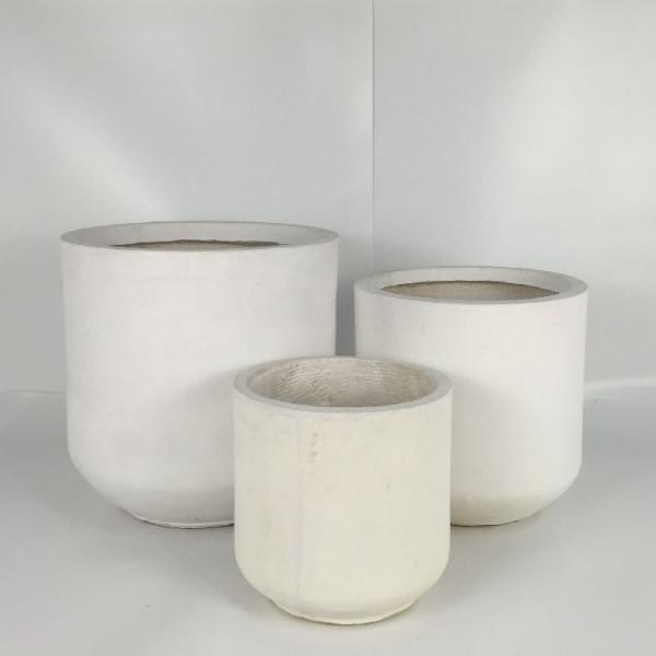 Wholesale Real Plant Display With Fiber Clay Planters Decoration