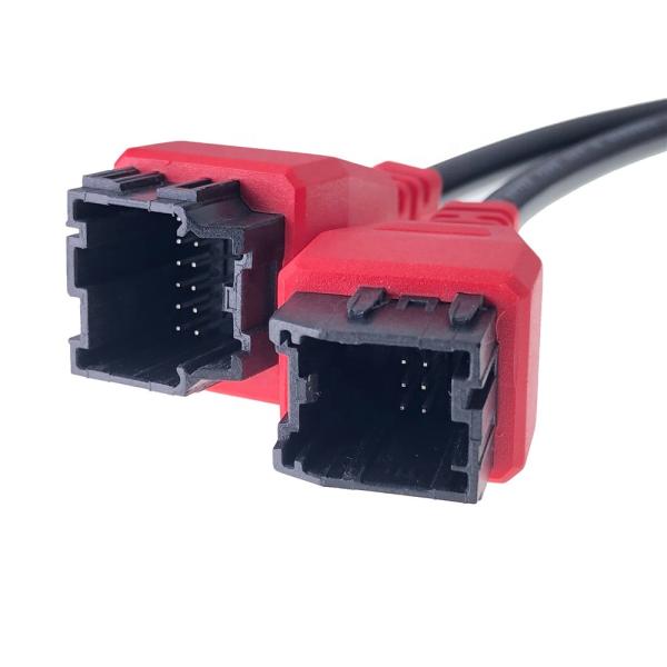 Tesla Car Fitment 12 8 Programming Cable Connector for Autel DS808 Maxisys Main Test Cable 12 Variable 117 Cable Adaptor
