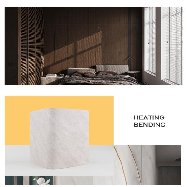 Carbon Crystal Bamboo Charcoal Wood Veneer Wood Grain Wall Panels Mould Proof