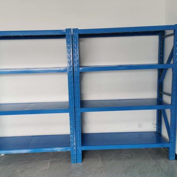 Warehouse Assembly Required Industrial Metal Shelving In Black For Customized Needs