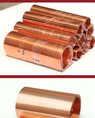 18 Gauge 16 Oz Mirror Polished Copper Sheet Roll 10-100 Micron C1100 ETP TU1 For PCB