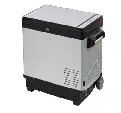 Refrigerador solar compressor portátil com capacidade de 50L e tensão DC12V/24V ou 110V-240V