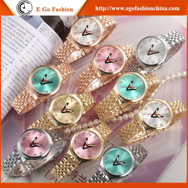 GV15 Rose Gold Watches for Woman Women's Watch Female Quartz Watch Geneva Luxury Watches