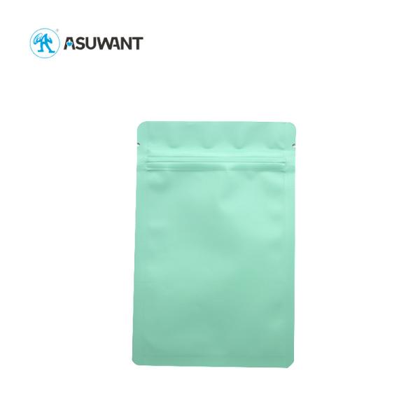 Matte Multi Color Resealable Foil Bags Pre Roll Aluminum Foil Packaging Bags