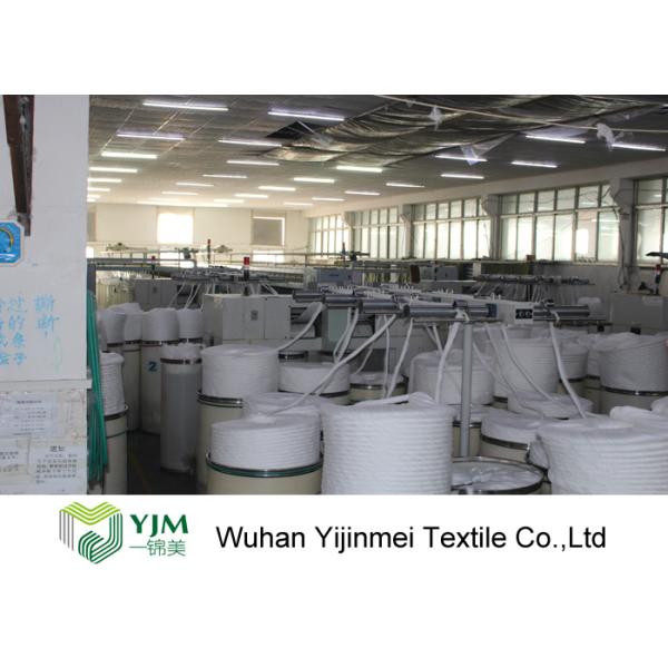 Raw White 20/3 Polyester Spun Yarn For Sewing Leather Products