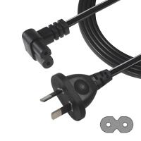 Cordon d'alimentation SAA IEC C7 2m AU 2 broches vers connecteur C7 250V