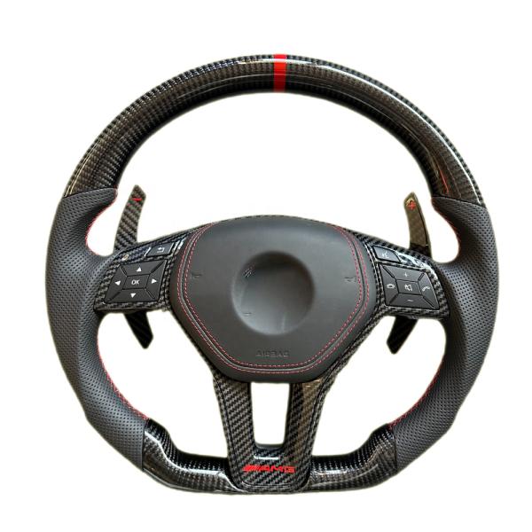 MERCEDES-BENZ BBDC W204 C63 W212 W218 W207 W172 SLK W217 GLK W205 Carbon Fiber Steering Wheel