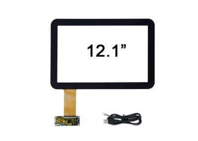 Tela táctil capacitivo de um tela panorâmico de 12,1 polegadas (16:10 do prolongamento) com ILI2510 IC USB que conduz a placa
