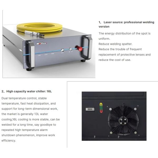 Переносная лазерная сварочная машина для медицинского оборудования / металла