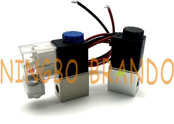 Série 2V025 de Airtac 2V025 - 08 normalmente fechados a ação direta pneumáticos de alumínio da válvula de solenoide com tamanho 1 do porto/4