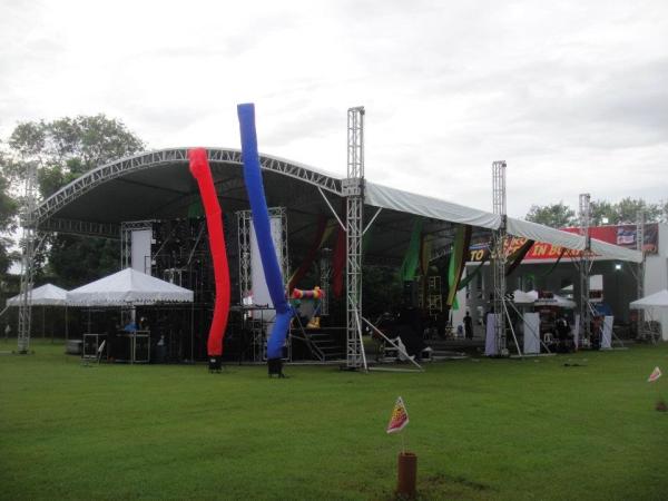 Arc Roofiung Truss  System Aluminum Stage Trusses aluminum alloy  6082-T6