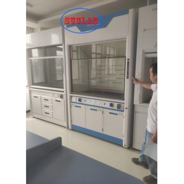 Intelligent Automatic Lifting Dropping Door Fume Hood Dealers Explosion-Proof Safety System Guaranteed