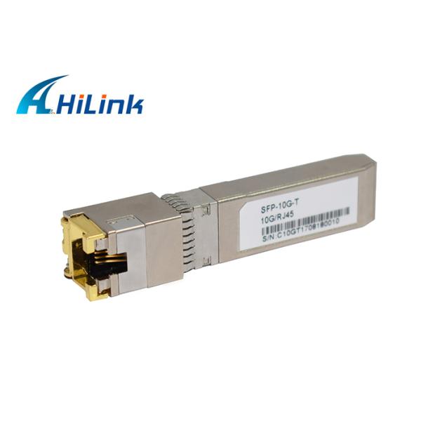 SFP-10G-T Gigabit Ethernet 30M 10GBASE-T 10G SFP+ Transceiver Module Copper RJ45