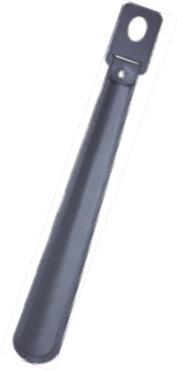 Brown PU  Leather Covered Shoe Horn L 440mm for Hotel Guestroom