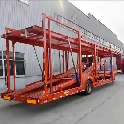 Max Payload 40 Ton 2 Axles Double Decks 8 Car /6 Car Capacity Car SUV Transporting Trailer