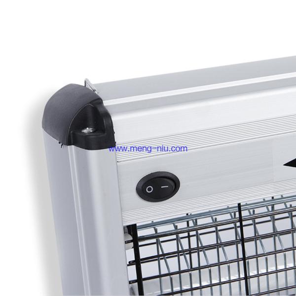 Harmless Electronic Pest Trap Anti Mosquito Flies Killer Lamp with Powerful 1900V Grid 30W Bulbs Alu. Frame