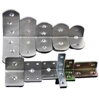 Support d'angle de montage murale en acier inoxydable support d'angle métallique pour bois