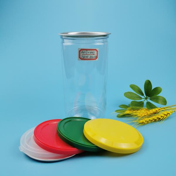 Ring Pull 0.1kg 0.25kg 5kg 115mm Plastic Food Cans