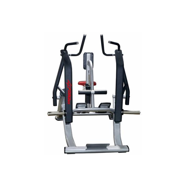 Life Fitness Hammer Strength Row Machine With Black Steel Tube