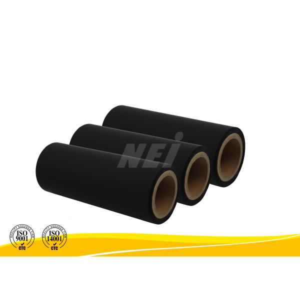 Black Soft Touch Lamination Film , Matte Laminating Film 3 Inch Paper Core