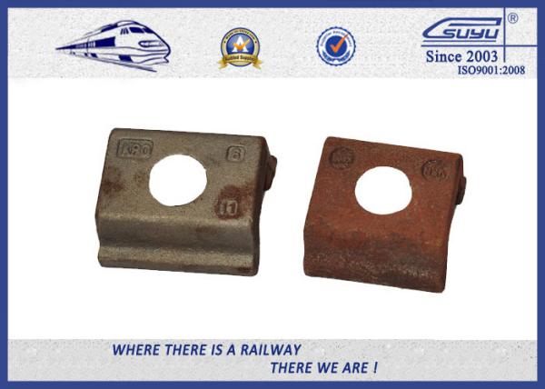 Plain Surface Carbon Steel KPO Type Rail Clip For DIN 536 And UIC 860 Standard Rail