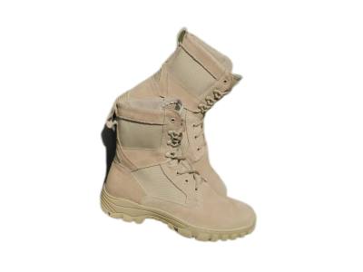 Khaki Nylon Oxford Military Snow Boots Skid Proof Waterproof