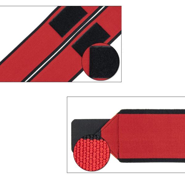 Gym Strong Velcro Custom Weightlifting Wrist Wraps / Band For Fitness