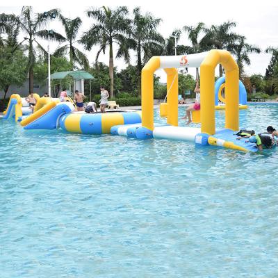 Esportes de água/jogos infláveis duráveis parque da água para a associação com certificação do TUV