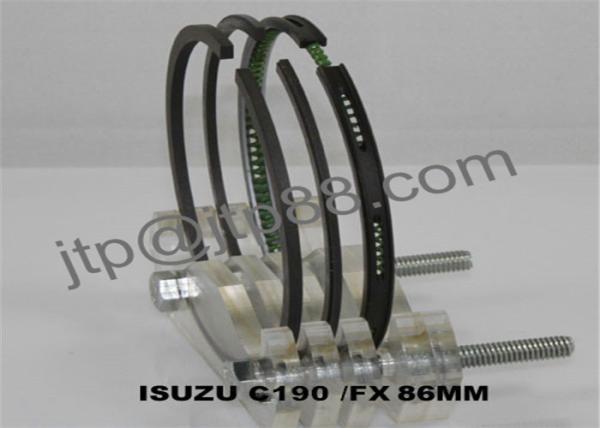 C190 Oil - Control Low Friction Piston Rings OEM 8941049490 Sliver Color