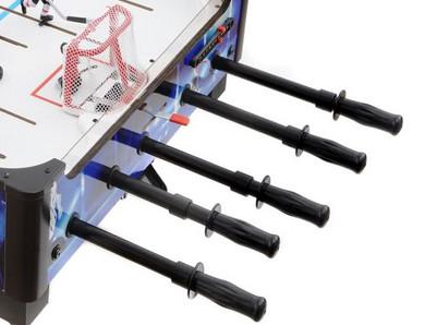 Mini Rod Hockey Table Color Design Electronic Scorer With Ice / Stick Hockey