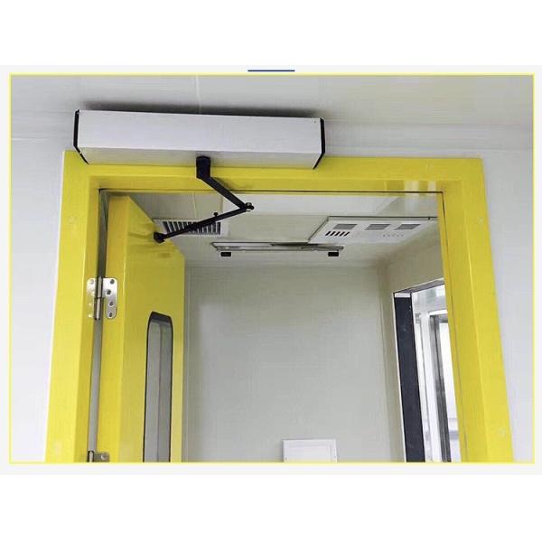 Stainless Steel Pharmaceutical Clean Room Door Sliding 1500mm Width 2100mm Height