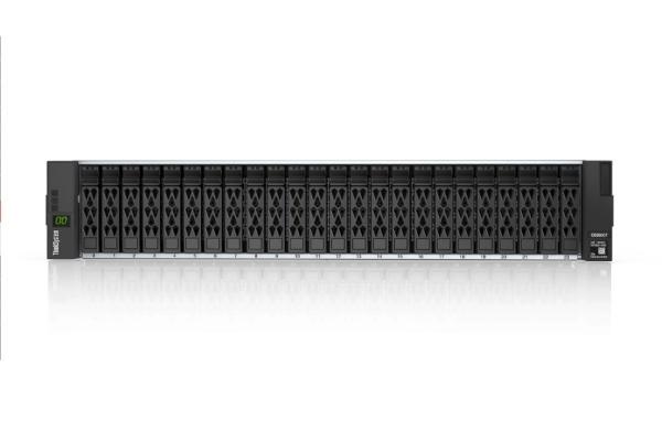 Baie de stockage flash hybride Lenovo ThinkSystem DE2000H 2U en rack