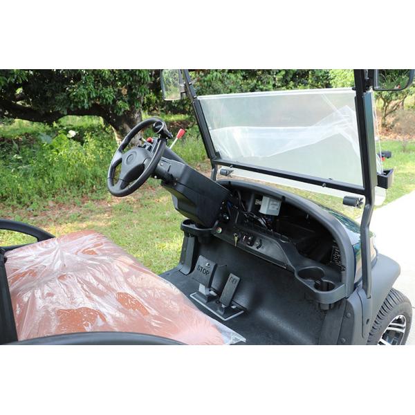 Sillones traseros plegables Carro de golf eléctrico 4 asientos Aprobado CE