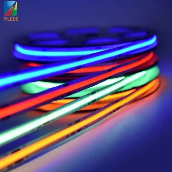 Flexible COB LED Strip 60LEDs/M With Red Yellow Marrs Green Colors OEM