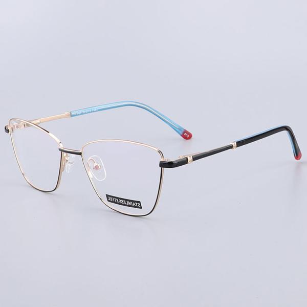 ODM 57mm Women Optical Frames Anti Blue Light Eyeglasses