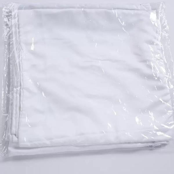 Taies d'oreiller vierges blanches personnalisées pour la sublimation, supports de coussin pour transfert thermique