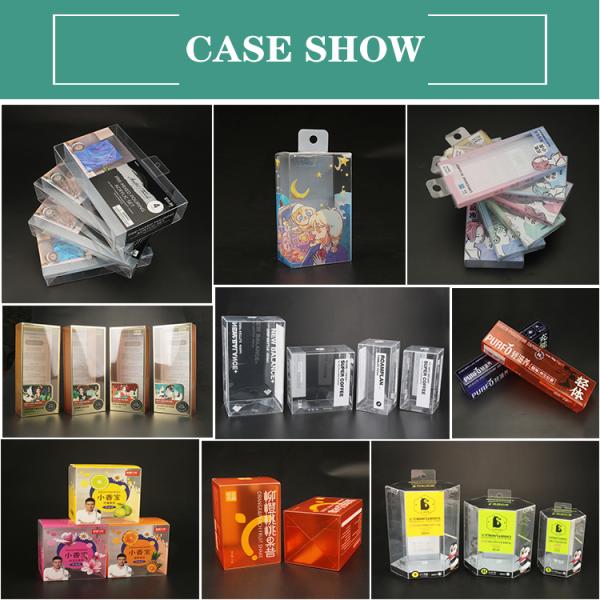 Cube Gift Acetate Box Transparent PET Packaging Clear Vinyl PVC Box Packaging Plastic Boxes