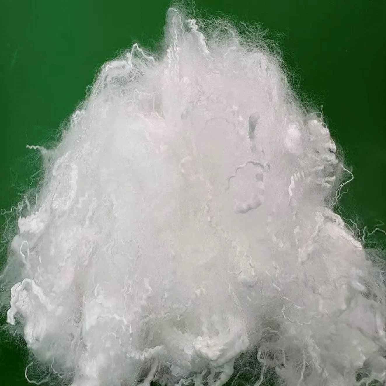 Waterproof Microfiber Polyester Staple Fiber 1.2D*32mm for Bag Filling Material