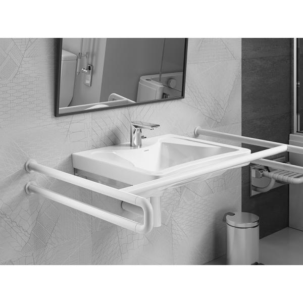 Кран смесителя латунный Chrome воды WC туалета торгового центра гостиницы холодной воды Faucet таза датчика AC/DC 220V