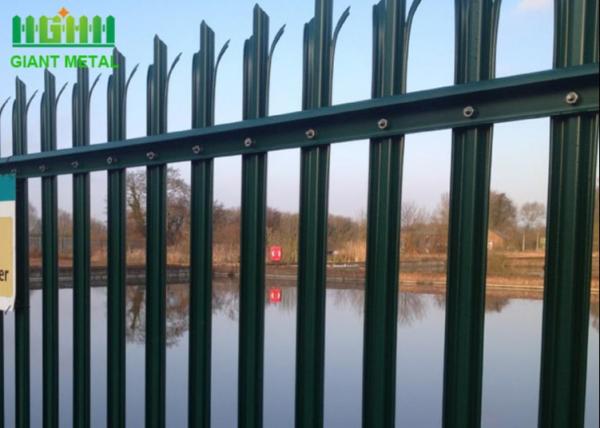 Metal Steel Welded Wire PVC Coated  Anti Climb Security Fence Easily Assembled