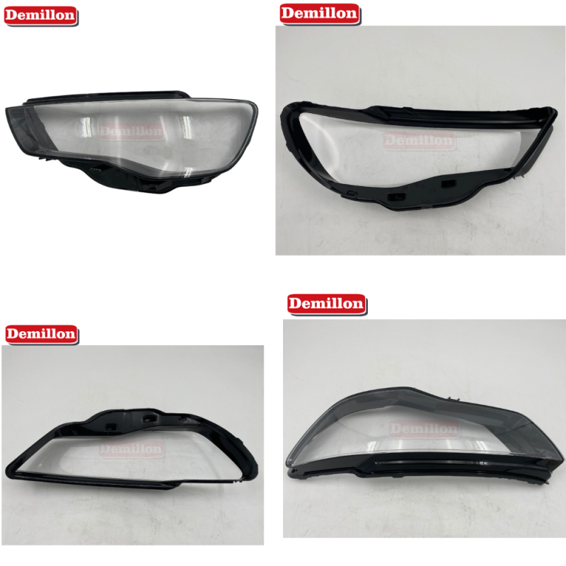 Demillon Auto Parts Transparent Headlight Cover Glass Shell Lamp Shade Lens Headlamp for Audi A3 GL 13-16 Year