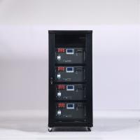51.2V 100Ah LiFePO4 Bateria de armazenamento de energia para recipiente de energia solar 19 polegadas 10