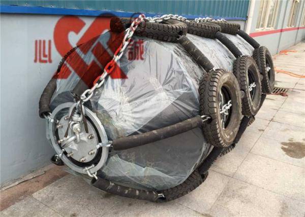 Eva Foam Filled Marine Boat Fender 2m Diameter For Ship Protection