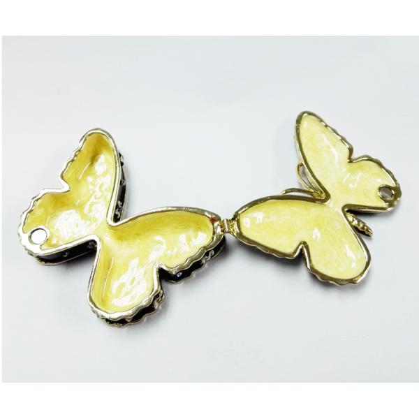 Meatl Butterfly Trinket Box Butterfly Pewter Jewelry Boxes